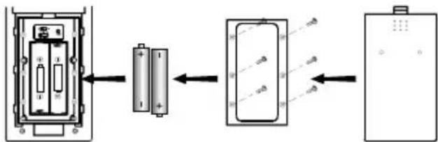 OREGON SCIENTIFIC BAR913 - BATTERIEEINBAU UND KANALEINSTELLUNG BEIM AUSSENSENSOR - 2