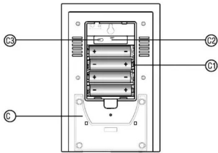 OREGON SCIENTIFIC BAR913 - B7.BOTONDECONEXIONYDESCONEXIONDE - 1