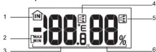 OREGON SCIENTIFIC BAR688HG - LCD DISPLAY - 3