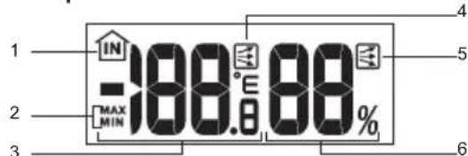 OREGON SCIENTIFIC BAR688HG - DISPLAY LCD - 3
