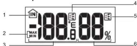 OREGON SCIENTIFIC BAR688HG - AFFICHAGE LCD - 3