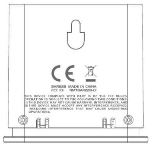 OREGON SCIENTIFIC BAR228 - 内层正面及背面图 - 2