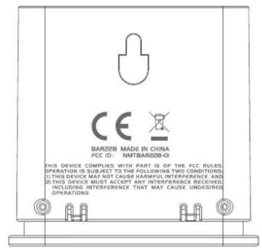 OREGON SCIENTIFIC BAR228 - 内唇正面及背面图 - 2