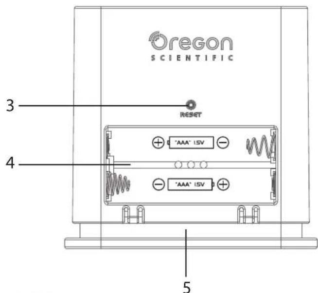 OREGON SCIENTIFIC BAR228 - INRE FRÄMRE OCH BAKRE VY - 1