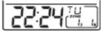 OREGON SCIENTIFIC BAR122HGN - CALENDAR CLOCK DISPLAY MODES - 4