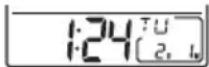 OREGON SCIENTIFIC BAR122HGN - CALENDAR CLOCK DISPLAY MODES - 2