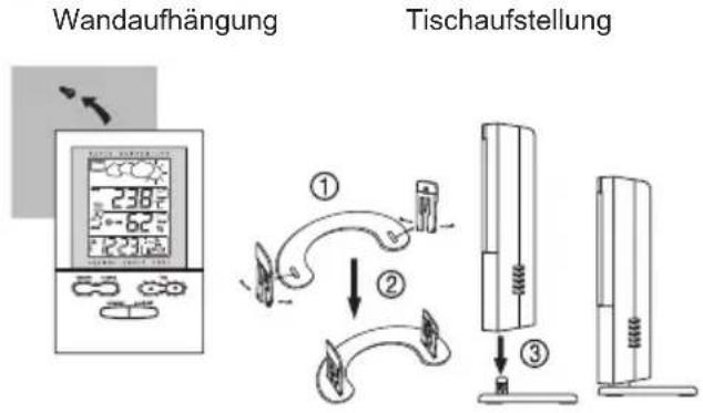 OREGON SCIENTIFIC BAR122HGN - TISCHAUFSTELLUNG ODER WANDAUFHÄNGUNG - 1