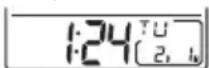 OREGON SCIENTIFIC BAR122HGN - MODOS DE EXIBIÇÃO DO RELÓGIO/CALENDÁRIO - 2