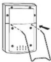 OREGON SCIENTIFIC BAR122HGN - WAARSCHUWING DAT DE BATTERIJEN BIJNA LEEG ZIJN - 1