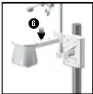 OREGON SCIENTIFIC WMR200A - ALTERNATIVE SET UP: REMOTE WIND SENSOR ON EXISTING POLE - 4