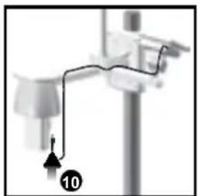 OREGON SCIENTIFIC WMR200A - CONFIGURACION ALTERNativa: SENSOR DE VIENTO REMOTO EN EL MÁSTIL EXISTENTE - 6
