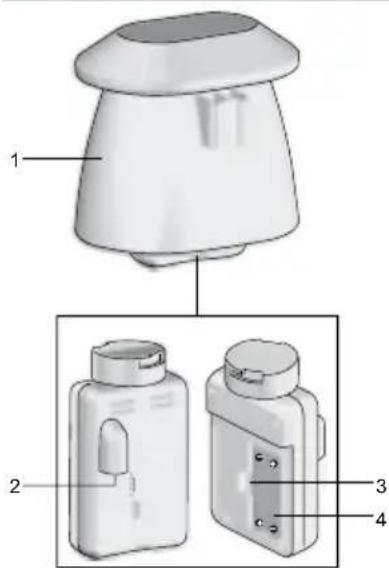OREGON SCIENTIFIC WMR200A - SENSOR DE TEMPERATURA Y HUMEDAD EXTERIOR - 1