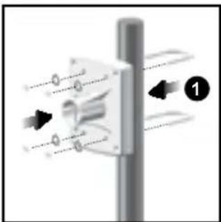 OREGON SCIENTIFIC WMR200A - ALTERNATIVE SET UP: REMOTE WIND SENSOR ON EXISTING POLE - 1