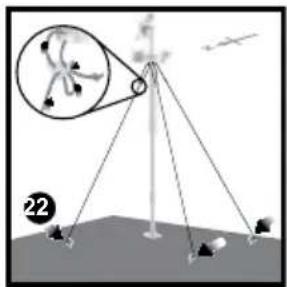 OREGON SCIENTIFIC WMR200A - De sensoropstelling vastzetten: - 2