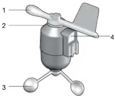 OREGON SCIENTIFIC WMR200A - ANEMOMETRE / GIROUETTE - 1
