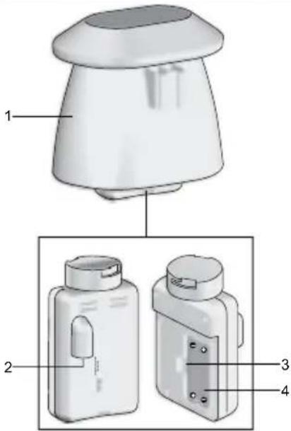 OREGON SCIENTIFIC WMR200A - AUSSENTEMPERATUR-/LUFTFEUCHTIGKEITSSSENSOR - 1