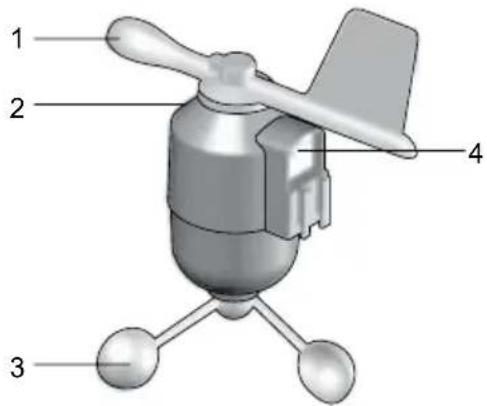 OREGON SCIENTIFIC WMR200A - SENSOR DE VIENTO - 1