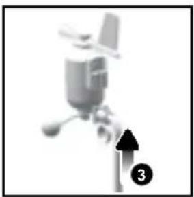 OREGON SCIENTIFIC WMR200A - SET UP REMOTE WIND SENSOR - 3