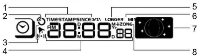 OREGON SCIENTIFIC WMR200A - CLOCK / MOON PHASE - 1