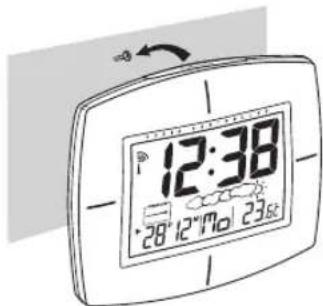 OREGON SCIENTIFIC JM828WF - COMMENT POSITIONNER L'APPAREIL - 1