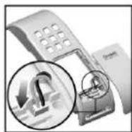 OREGON SCIENTIFIC LS328 - METTRE EN PLACE LA PILE DU COMBINE - 2