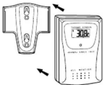 OREGON SCIENTIFIC TD339 - Installation - 1