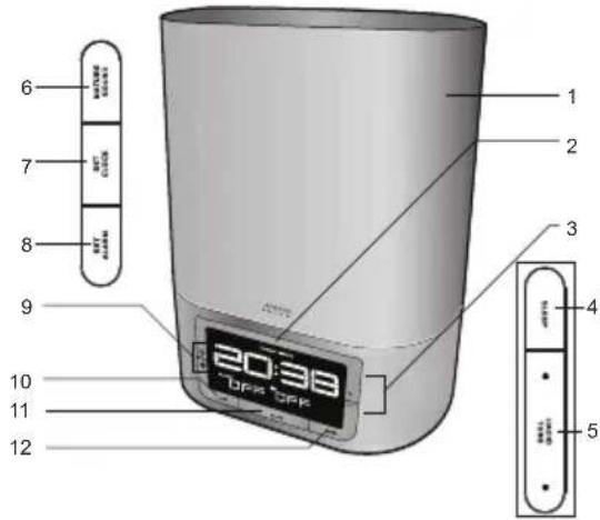 OREGON SCIENTIFIC WS902 - VISTA FRONTAL - 1