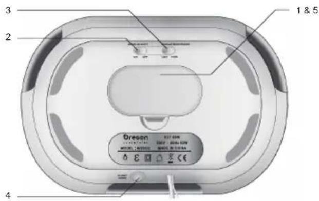 OREGON SCIENTIFIC WS902 - BOTTOM VIEW - 1