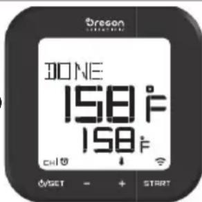 OREGON SCIENTIFIC AW133 - ZIELTEMPERATUR-MODUS - 1