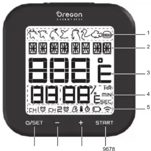 OREGON SCIENTIFIC AW133 - VUE D'ENSEMBLE - 1