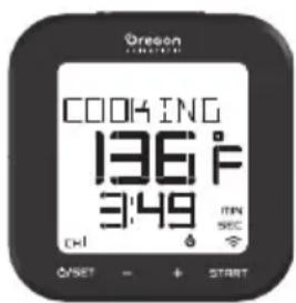 OREGON SCIENTIFIC AW133 - TIMER MODE - 1