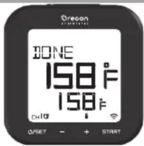 OREGON SCIENTIFIC AW133 - MODE TEMPERATURE DE CONSIGNE - 1