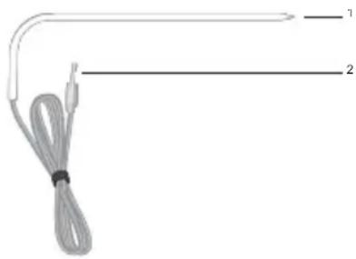 OREGON SCIENTIFIC AW133 - METALLSENSOR - 1