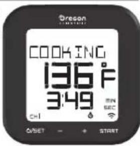 OREGON SCIENTIFIC AW133 - 定时器模式 - 1