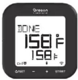OREGON SCIENTIFIC AW133 - TARGET TEMPERATURE MODE - 1