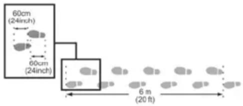 OREGON SCIENTIFIC PE82X - Como calcular o comprimento do passo: - 1