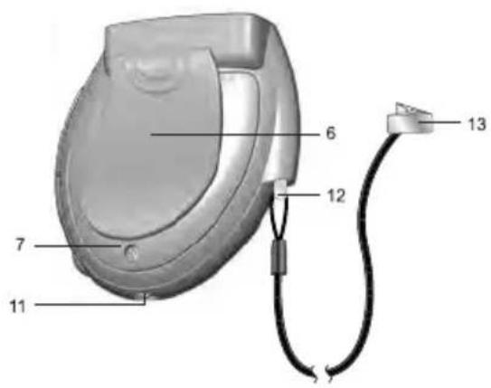 OREGON SCIENTIFIC PE82X - PE828 - VOORKANT EN ACHTERKANT - 2