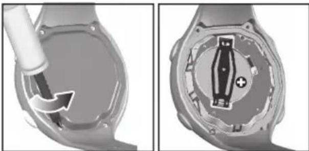 OREGON SCIENTIFIC PE603 - Pour remplacer la pile : - 1