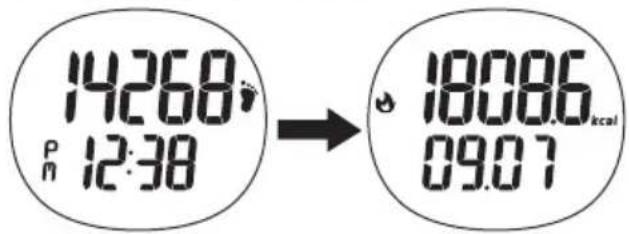 OREGON SCIENTIFIC PE603 - DISPLAYLÄGEN - 1