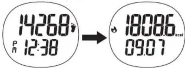 OREGON SCIENTIFIC PE603 - MODALITA DI VISUALIZAZIONE - 1