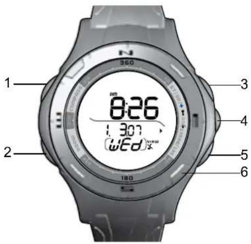 OREGON SCIENTIFIC RA126 - OROLOGIO BUSSOLA - 1