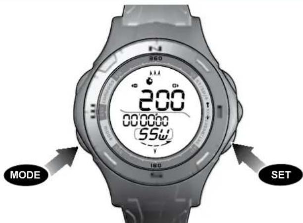 OREGON SCIENTIFIC RA126 - TO SET THE TIME AND DATE - 1