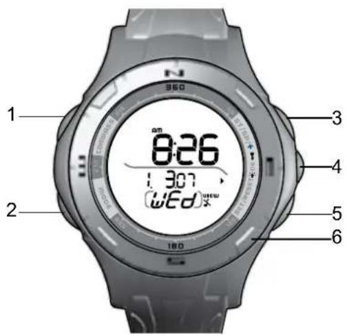OREGON SCIENTIFIC RA126 - COMPAS HORLOGE - 1