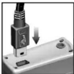 OREGON SCIENTIFIC MP100 - CONNEXION DU LECTEUR A L'ORDINATEUR / CHARGE DE LA BATTERIE - 1