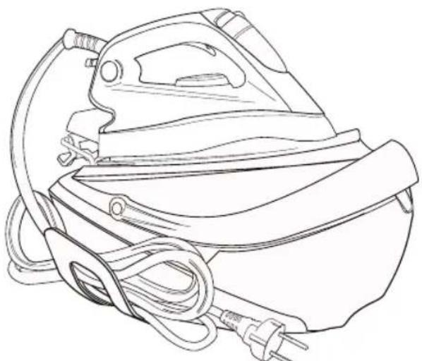 HOOVER IronSpeed SFD 4103 - Hoofdstuk 4.3 - Opbergen - 1