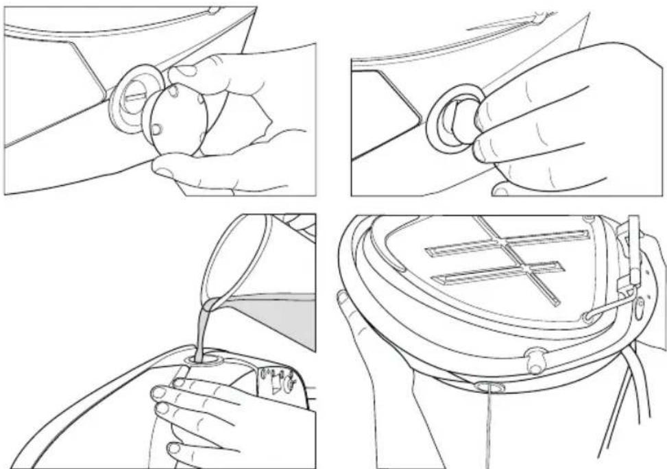 HOOVER IronSpeed SFD 4103 - Capítulo 4.2 - Enjuague de la caldera para mantenimiento contra inscrustaciones - 2