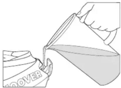 HOOVER IronSpeed SFD 4103 - Capítulo 2.2 - Llenado del tanque del agua - 1