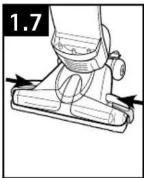 HOOVER Classic FloorMate - IMPORTANT : LIRE CES INSTRUCTIONS ATTENTIVEMENT AVANT D'UTILISER L'ASPIRATEUR. - 6