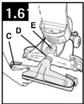 HOOVER Classic FloorMate - install brushes and noZZle - 3