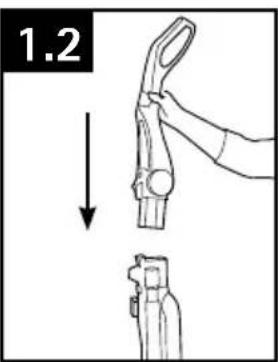 HOOVER TSeries WindTunnel - attach handle - 1